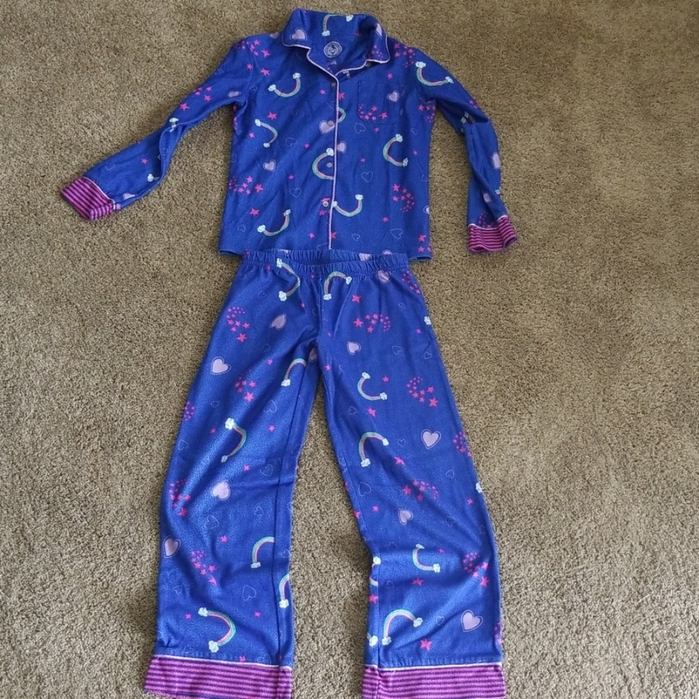 SO Girls 2 Piece Pajama Sleepwear Set